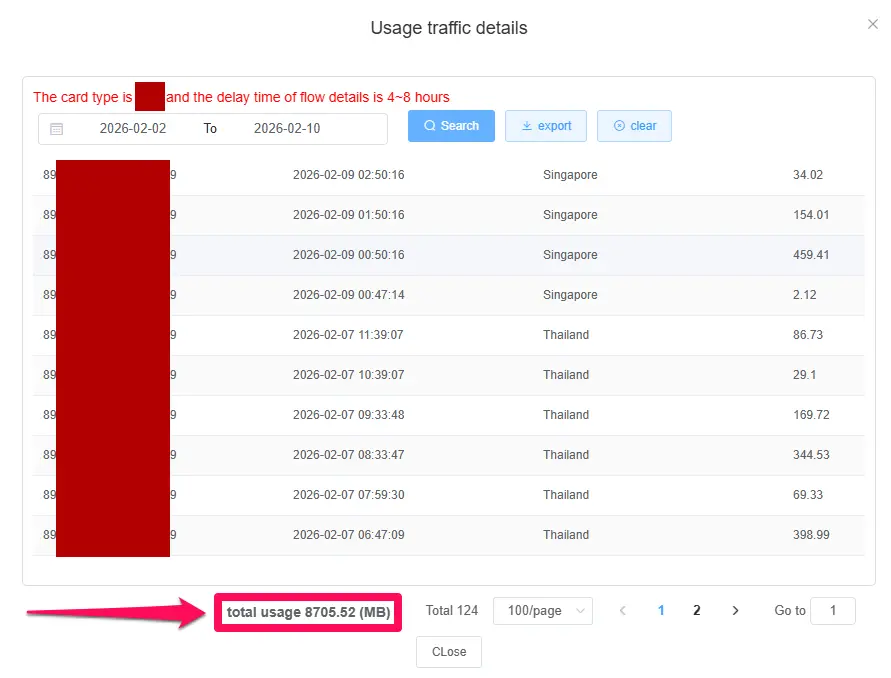 blivale_use_traffic_details_202602_singapore_malaysia_thailand_3a eSIM Malaysia, Singapore and Thailand 2026: one single profile for 3 countries with real unlimited data