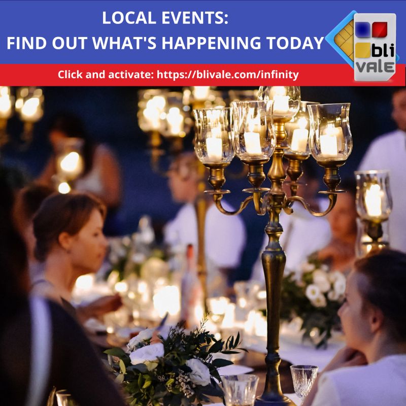 LOCAL EVENTS: FIND OUT WHAT'S HAPPENING TODAY