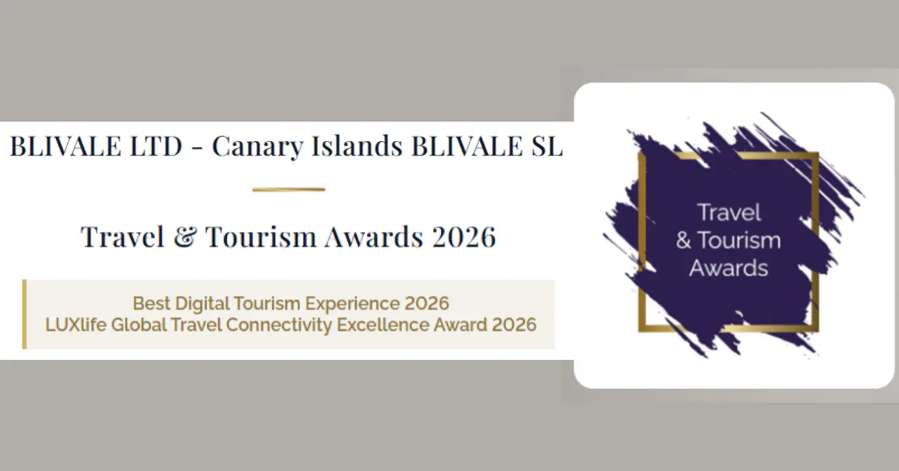 blivale-Travel-Tourism-Awards-2026-643x337 BLIVALE premiata come "Most Innovative Global Mobile Connectivity Solutions Provider 2026" da LUXlife Magazine
