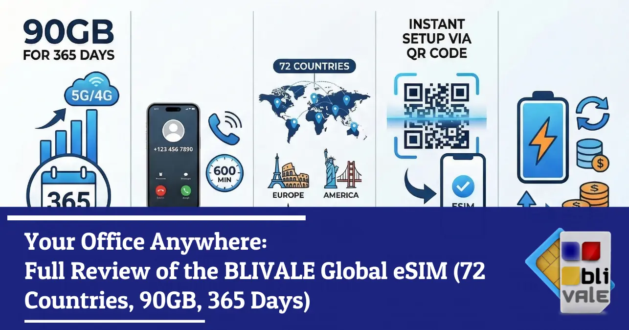 blivale-en-Your-Office-Anywhere-Full-Review-Global-eSIM-BLIVALE-643x337 Your Office Anywhere: Full Review of the BLIVALE Global eSIM (72 Countries, 90GB, 365 Days)