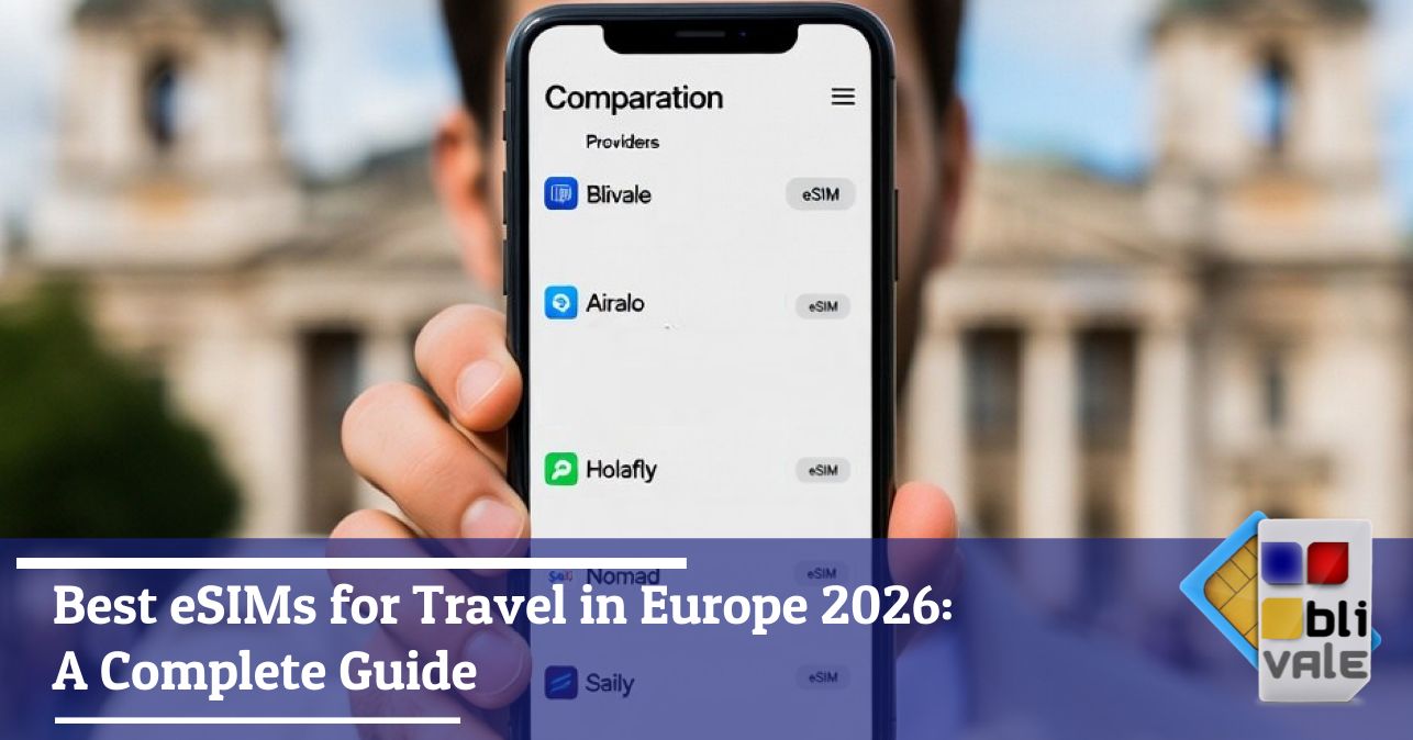 Best eSIMs for Travel in Europe 2026: A Complete Guide (Updated)