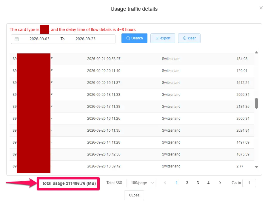 blivale_use_traffic_details_202609_switzerland_2a eSIM Suiza 2026: datos realmente ilimitados, 206 GB en 20 d&iacute;as (registro real)