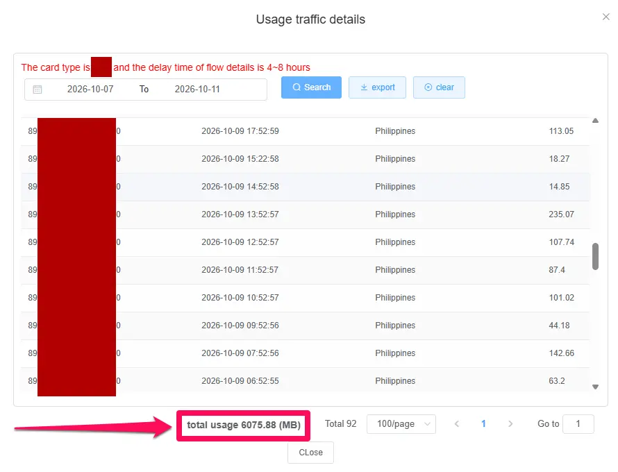 blivale_use_traffic_details_202610_philippines_1a Philippines eSIM 2026: truly unlimited data, from Manila to Palawan