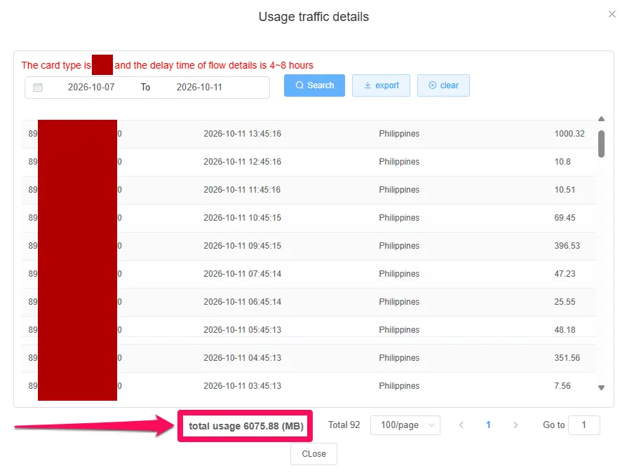 blivale_use_traffic_details_202610_philippines_2a Philippines eSIM 2026: truly unlimited data, from Manila to Palawan
