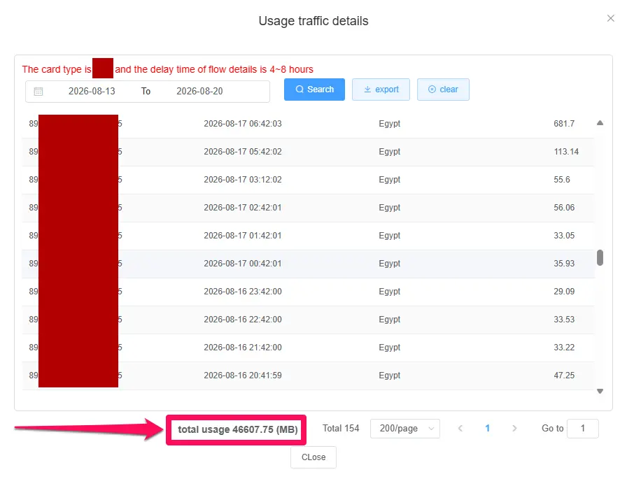 blivale_use_traffic_details_Egypt_Marsa_Alam_202608_1a Egypt eSIM 2026: guide for Marsa Alam and the whole country (real unlimited data, zero roaming charges)