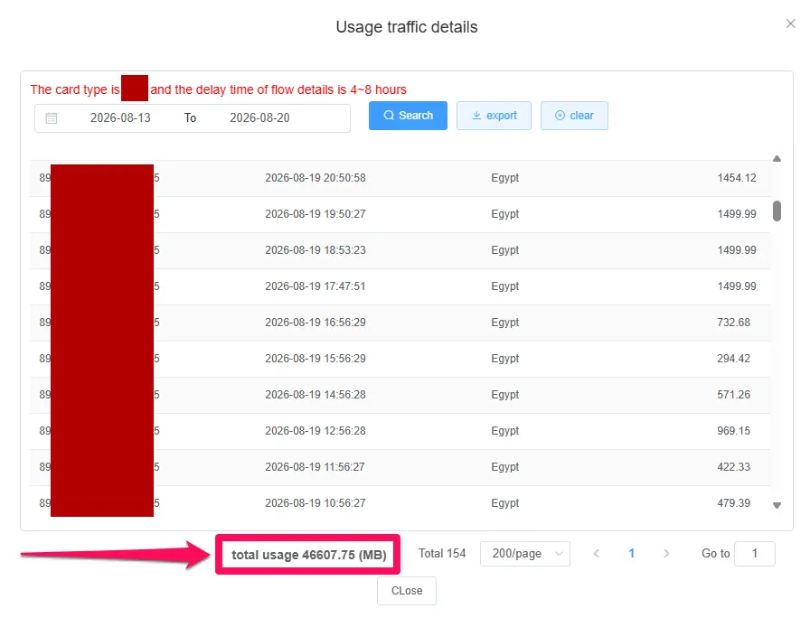 blivale_use_traffic_details_Egypt_Marsa_Alam_202608_2a Egypt eSIM 2026: guide for Marsa Alam and the whole country (real unlimited data, zero roaming charges)