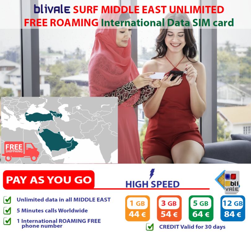 blivale_image_pay_as_you_go_surf_middle_east_unlimited_free_roaming_1_gb_5_minutes_calls_worldwide_free_shipping_810x749 BLIVALE: Productos SIM de datos ilimitados