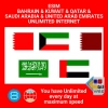 blivale_en_esim_new_bahrain_kuwait_qatar_saudi_arabia_uae_1080x1080 Sei Atterrato? Sei Gi&agrave; Online: eSIM Internazionale con Minuti per Chiamare Ovunque