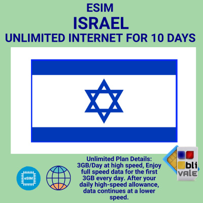 blivale_en_esim_israel_unlimited_10_days_1080x1080 eSIM for Israel Unlimited 10 Days (IL)