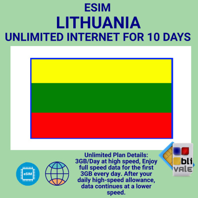 blivale_en_esim_lithuania_unlimited_10_days_1080x1080 eSIM for Lithuania Unlimited 10 Days (LT)