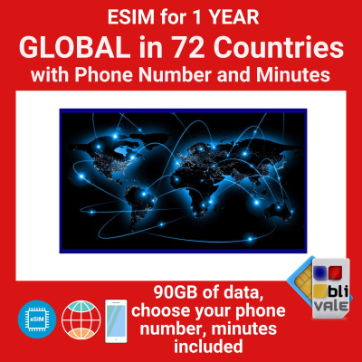blivale_en_esim_new_global_72_countries_for_1_year_with_90_gb_phone_number_and_minutes_1080x1080 eSIM para GLOBAL en 72 pa&iacute;ses, 90 GB para usar en 365 d&iacute;as, N&uacute;mero de Tel&eacute;fono 1 A&ntilde;o, 600 Minutos incluidos