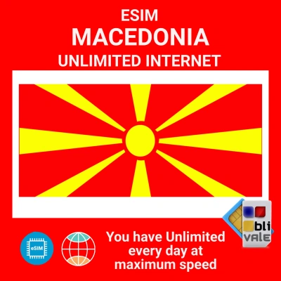 blivale_en_esim_new_macedonia_unlimited_1080x1080 eSIM for MACEDONIA &mdash; Truly Unlimited &mdash; No Speed Limit