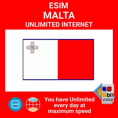 blivale_en_esim_new_malta_unlimited_1080x1080 eSIM for MALTA (MT) Unlimited