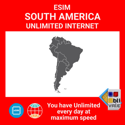 blivale_en_esim_new_south_america_unlimited_1080x1080_392605700 eSIM per il Sud America Unlimited (TW)