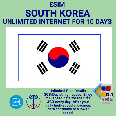 blivale_en_esim_south_korea_unlimited_10_days_1080x1080 eSIM for South Korea Unlimited 10 Days (KR)
